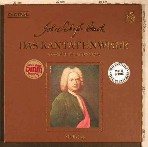 Bach,Johann Sebastian: Das Kantatenwerk Vol.36,BWV 147-151, Teldec (6.35654 EX), D,Box, 1985 Typ: 2LP Best.-Nr.: L8161 Preis: 9,00 Euro