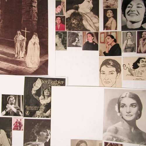 Callas,Maria: 97 Zeitungsausschnitte, (Collage)(), ,  - LP - L8169 - 25,00 Euro