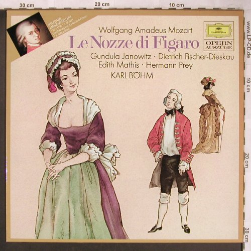 Mozart,Wolfgang Amadeus: Le Nozze di Figaro-Opern Auszüge, Deutsche Grammophon(2537 023), D, 1968 - LP - L8172 - 5,00 Euro