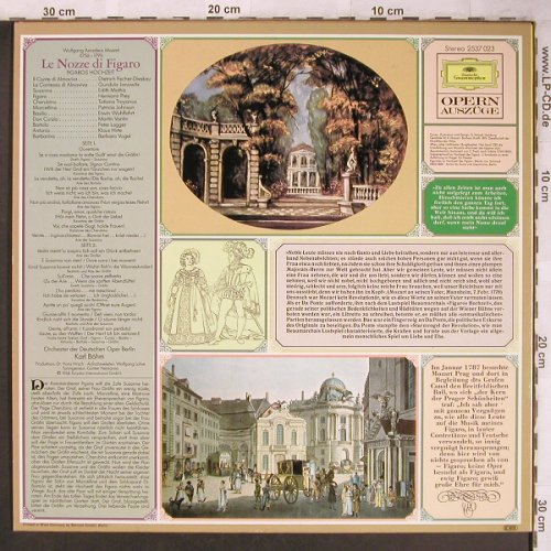Mozart,Wolfgang Amadeus: Le Nozze di Figaro-Opern Auszüge, Deutsche Grammophon (2537 023), D, 1968 Typ: LP Best.-Nr.: L8172 Preis: 5,00 Euro