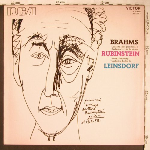 Brahms,Johannes: Concerto N.1 in Re Minore, RCA Red Seal(LSC 2917), I,  - LP - L8177 - 6,00 Euro