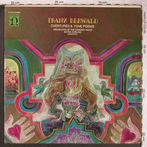 Berwald,Franz: Overtures & Tone Poems, Nonesuch(H-71218 (ST)), US,  - LP - L8183 - 7,50 Euro