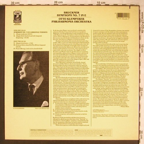 Bruckner,Anton: Symphonie No.7 in E, EMI(AE-34420), CDN, co, 1985 - LP - L8187 - 6,00 Euro