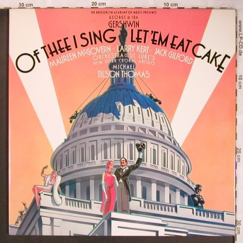 Gershwin,George: Of Thee I sing, Foc, CBS (F2M 42522), NL, 1987 Typ: 2LP Best.-Nr.: L8189 Preis: 12,50 Euro