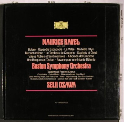 Ravel,Maurice: Orchestermusik, Box, D.Gr.(2740 120), D, 1974 - 4LP - L8216 - 22,50 Euro