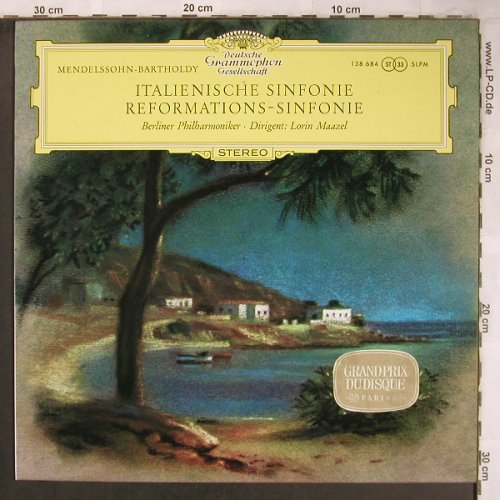 Mendelssohn Bartholdy,Felix: Sinfonien Nr.4 & 5,Ital.,Reform., D.Gr.(138 684 SLPM), I,  - LP - L8221 - 7,50 Euro