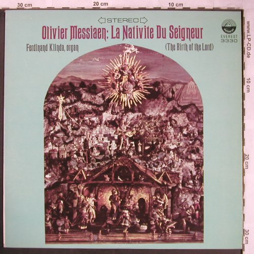 Messiaen,Olivier: La Nativite Du Seigneur, vg+/m-, Everest Records(3330), US,  - LP - L8226 - 6,00 Euro