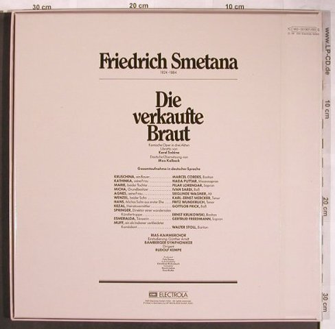 Smetana,Friedrich: Die Verkaufte Braut, Box, Ri, EMI(149-30 967/69), D, 1963 - 3LP - L8237 - 14,00 Euro