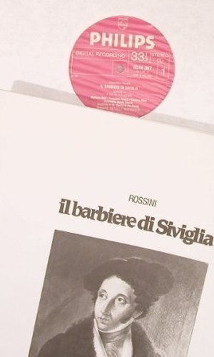 Rossini,Gioacchino: IL Barbiere di Siviglia, Box, Philips (6769 100), NL, 1983 Typ: 3LP Best.-Nr.: L8239 Preis: 15,00 Euro