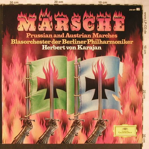 V.A.Märsche: Preussische und Österreichische..., Deutsche Gramophon(2721 077), D, Foc, 1974 - 2LP - L8244 - 7,50 Euro