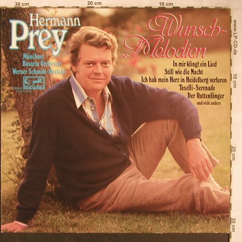 Prey,Hermann: Wunsch-Melodien, Club Edition, Eurodisc (34 934 0), D, 1979 Typ: LP Best.-Nr.: L8245 Preis: 5,50 Euro