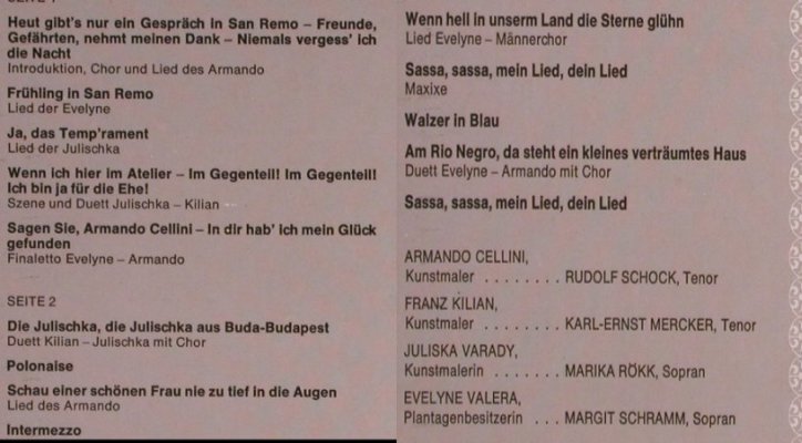 Raymond,Fred: Maske in Blau, Gr.Querschnitt, Ariola(206 281-280), D, Ri, 1981 - LP - L8255 - 5,00 Euro