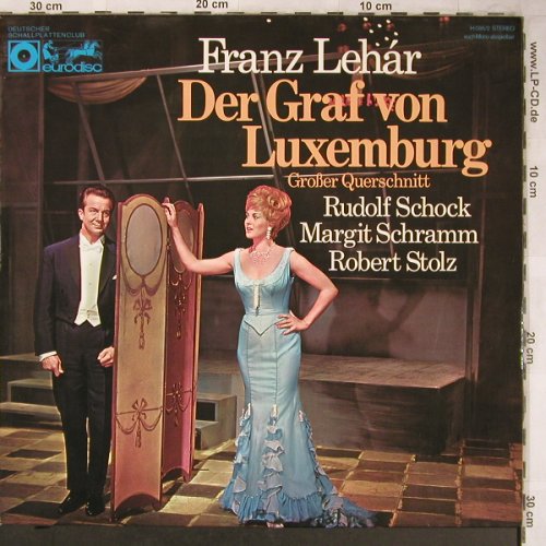 Lehar,Franz: Der Graf von Luxemburg-gr.Querschn., DSC(H 095/2), D,  - LP - L8257 - 6,00 Euro