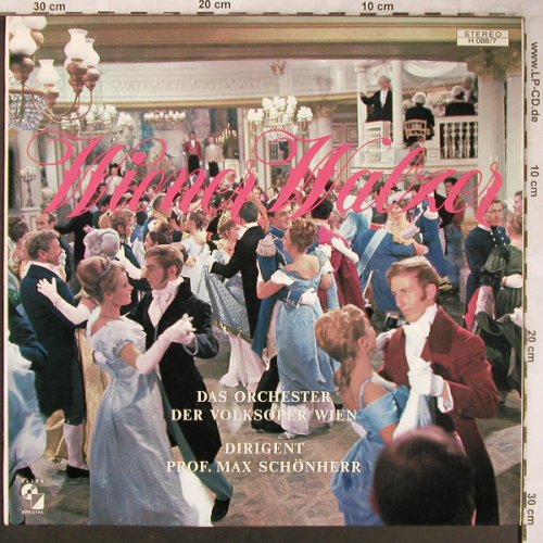 Orchester der Volksoper Wien: Wiener Walzer,Prof.Max Schönherr, D.Schallplattenclub(H 088/7), D,  - LP - L8264 - 6,00 Euro