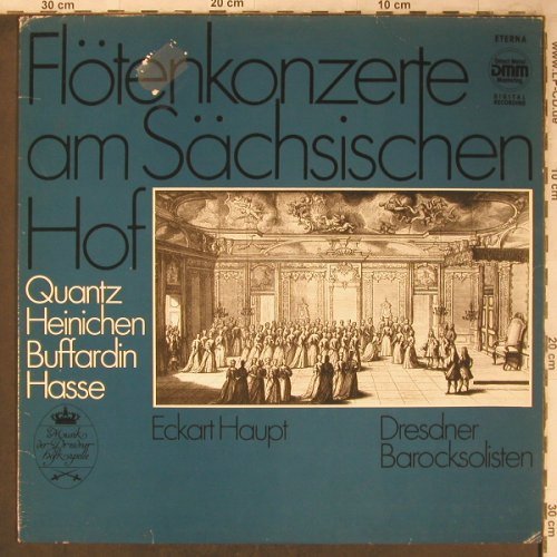 V.A.Flötenkonzerte a.SächsischenHof: Quantz, Heinichen, Buffardin,Hasse, Eterna(7 25 129), DDR,m-/vg+, 1988 - LP - L8269 - 5,00 Euro