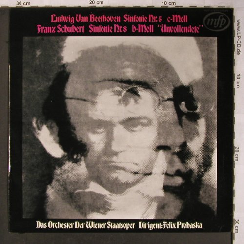 Beethoven,Ludwig van / Schubert: Sinfonie Nr.5 c-moll/Sinfonie Nr.8, MFP/EMI(MFP 6025), D,  - LP - L8282 - 6,00 Euro