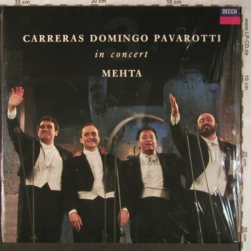 Carreras / Domingo / Pavarotti: In Concert-Mehta, FS-New, Decca(430 433-1), D, 1990 - LP - L8294 - 12,50 Euro