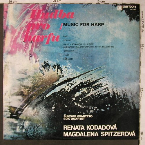 V.A.Music for Harp: Ravel, Roussel,Jiri Dvoracek, Panton(11 0380 G), CZ,vg+/m-, 1973 - LP - L8316 - 7,50 Euro