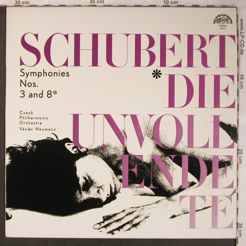 Schubert,Franz: Symphonie Nos.3 and 8*, Supraphon (SUA ST 50 771), CZ, Ri Typ: LP Best.-Nr.: L8337 Preis: 7,50 Euro