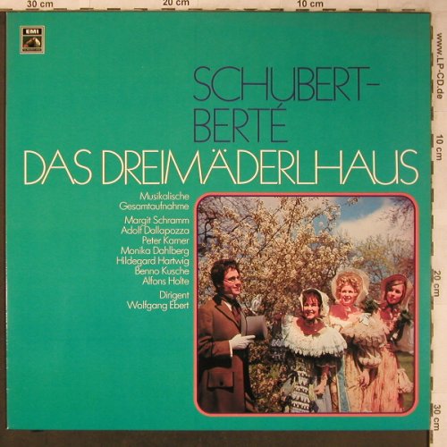 Schubert,Franz / Heinrich Berte: Das Dreimäderlhaus, EMI(C 061-28 821), D, Ri, 1972 - LP - L8345 - 6,00 Euro