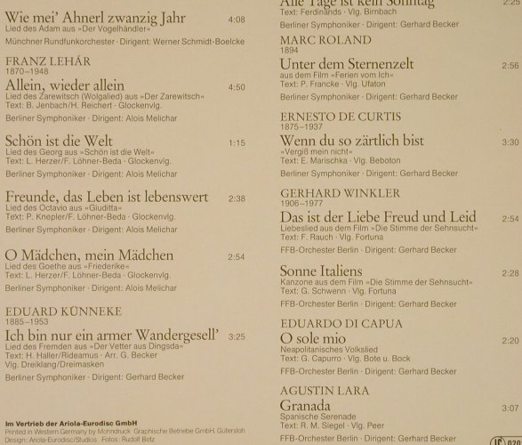 Wunderlich,Fritz: Eine unvergessene Stimme Vol.2, Foc, Eurodisc(301 188-370), D, 1986 - 2LP - L8356 - 7,50 Euro