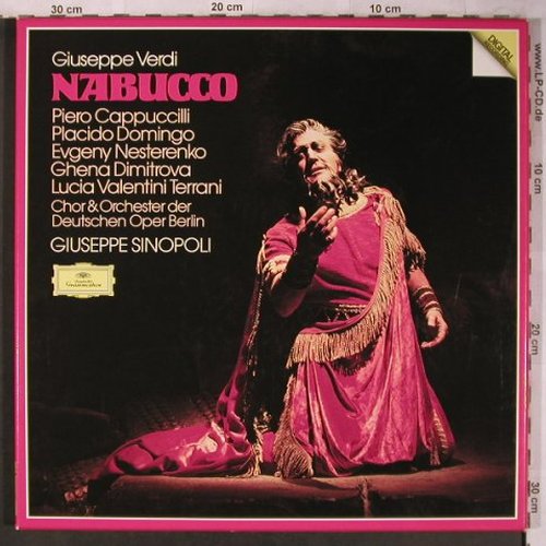 Verdi,Giuseppe: Nabucco, Box, Deutsche Gramophon (2741 021), D, 1983 Typ: 3LP Best.-Nr.: L8365 Preis: 9,00 Euro