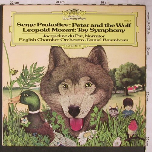 Prokofieff,Serge / Mozart: Peter and the Wolf/Toy Symphony, D.Gr. Musterplatte(2531 275), D, stol, 1980 - LP - L8367 - 6,00 Euro