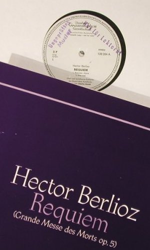 Berlioz,Hector: Requiem op.5 , Box, stol, D.Gr.Musterplatte(2707 032), D, 1968 - 2LP - L8374 - 17,50 Euro