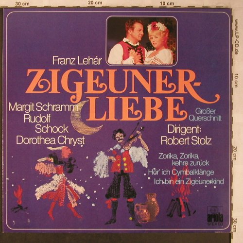 Lehar,Franz: Zigeunerliebe, Gr.Querschnitt, Ariola(206 279-280), D, 1976 - LP - L8375 - 5,00 Euro