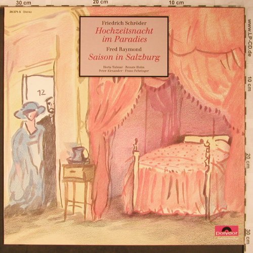 Schröder,Friedrich/Fred Raymond: Hochzeitsnacht im Paradies/Saison, Polydor (26 371-5), D,Club Ed. Typ: LP Best.-Nr.: L8378 Preis: 6,00 Euro
