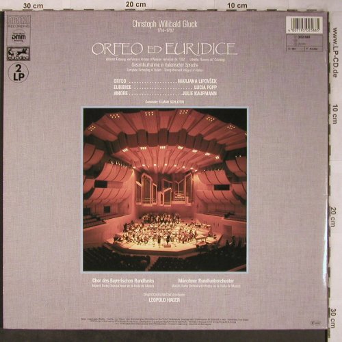 Gluck,Christoph Willibald: Orfeo Ed Euridice,(ital.),Foc, Eurodisc(302 588-435), D, 1987 - 2LP - L8379 - 12,50 Euro