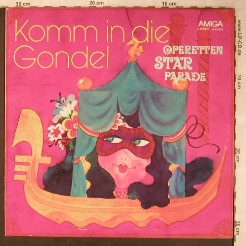 V.A.Operetten Star Parade 1: Komm in die Gondel, Amiga(8 45 092), DDR, 1973 - LP - L8392 - 5,00 Euro