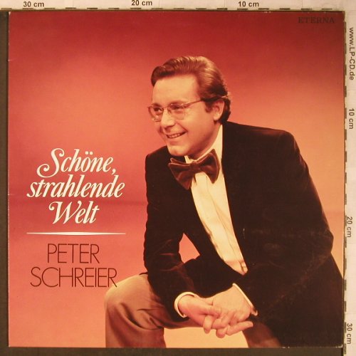 Schreier,Peter: Schöne, strahlende Welt, Eterna (8 26 946), DDR, 1977 Typ: LP Best.-Nr.: L8393 Preis: 6,00 Euro