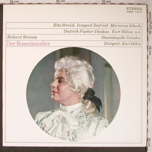 Strauss,Richard: Der Rosenkavalier-Querschnitt, Eterna(8 25 151), DDR, 1976 - LP - L8403 - 6,00 Euro