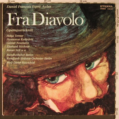 Auber,Daniel Francois Esprit: Fra Diavolo-Opernqueerschnitt, Eterna(8 26 537), DDR, 1975 - LP - L8404 - 7,50 Euro