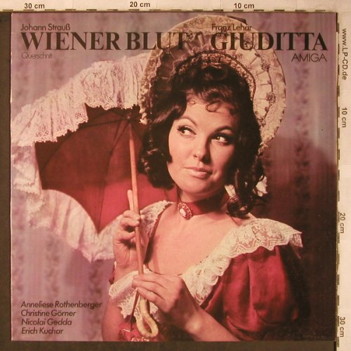 Strauss,Johann / Franz Lehar: Wiener Blut / Giuditta, Amiga(8 45 068), DDR, 1981 - LP - L8409 - 6,00 Euro