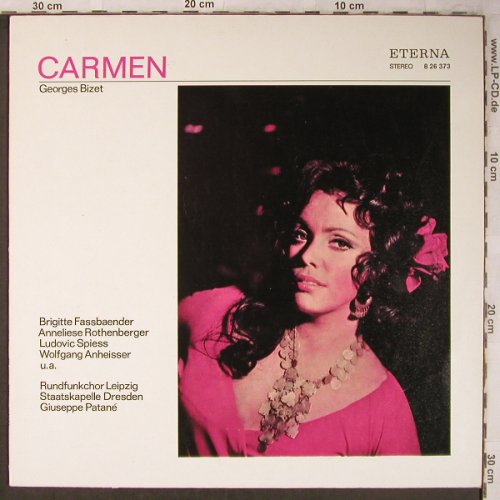 Bizet,Georges: Carmen-Opernquerschnitt, Eterna(8 26 373), DDR, 1975 - LP - L8411 - 5,00 Euro