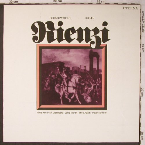 Wagner,Richard: Rienzi-Szenen, Eterna(8 26 663), DDR, 1977 - LP - L8421 - 5,00 Euro