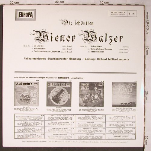 V.A.Die Schönsten Wiener Walzer: Du und Du... Accelerationen, Europa (E 141), D, m-/vg+ Typ: LP Best.-Nr.: L8424 Preis: 5,00 Euro