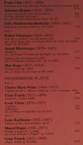 Weyer,Martin: Orgelmusik d.Romantik in Deutl/Fra, Impression(66719 6), D Club-Ed.,  - 2LP - L8425 - 9,00 Euro