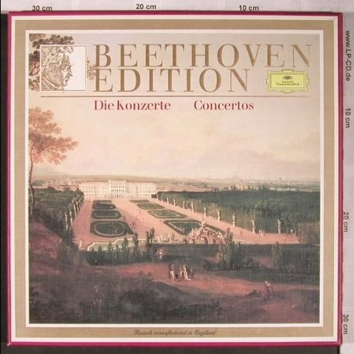 Beethoven,Ludwig van: Die Konzerte Concertos, Box, D.Gr.(2721 128), D,  - 6LP - L8427 - 45,00 Euro