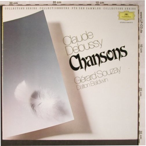 Debussy,Claude: Chansons, D.Gr. (2543 813), D, Ri, 1982 Typ: LP Best.-Nr.: L8428 Preis: 7,50 Euro