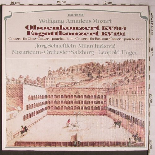 Mozart,Wolfgang Amadeus: Oboenkonzert/Fagottkonzert 314,191, Telefunken(6.42361 AW), D, Foc, 1979 - LP - L8436 - 6,00 Euro