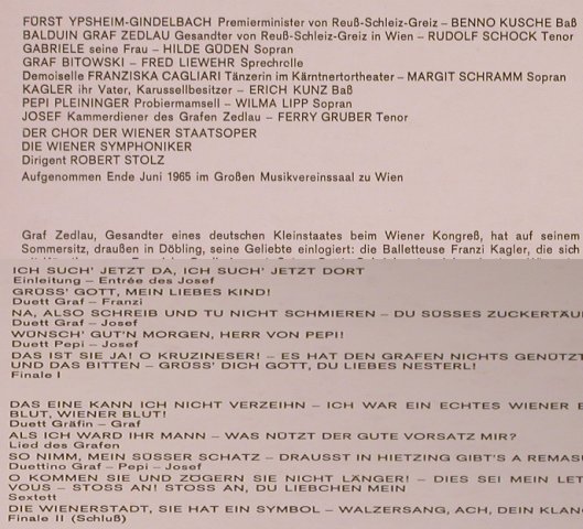 Strauss,Johann: Wiener Blut-Gr.Querschnitt, Discoton/Ariola(72 745), D, m-/vg+,  - LP - L8445 - 5,00 Euro