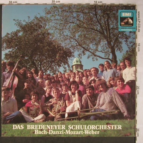 Bredeneyer Schulorchester: Bach,Danzi,Mozart,Weber, vg+/m-, EMI(F 667.208), D, 1980 - LP - L8451 - 7,50 Euro