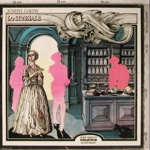 Haydn,Joseph: Lo Speziale, Box, m-/vg+, Hungaroton (SLPX-11926/27), H Typ: 2LP Best.-Nr.: L8458 Preis: 9,00 Euro