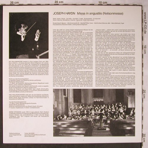 Haydn,Joseph: Nelson Mass, vg+/m-, Teldec (66.22 006-01-1), D Typ: LP Best.-Nr.: L8465 Preis: 4,00 Euro