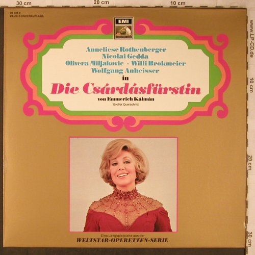 Kalman,Emmerich: Die Csardasfürstin-Gr.Querschnitt, EMI (28 671-6), D Club-Ed. Typ: LP Best.-Nr.: L8484 Preis: 6,00 Euro