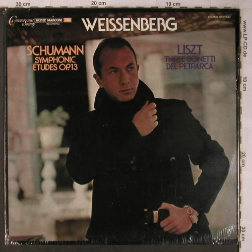 Schumann,Robert / Liszt: Symphonic Etudes op.13/3Sonetti..., Connoisseur(CS-2109), US, FS-New, 1976 - LP - L8487 - 12,50 Euro
