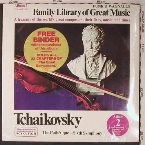 Tschaikowsky,Peter: The Pathétique-Sixt Symph.,+ Binder, Funk & Wagnalls (FW-302), US,FS-New Typ: LP Best.-Nr.: L8494 Preis: 9,00 Euro